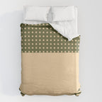 Geometric Spring Abstract - Pantone Warm color Duvet Cover Gallery Image 6