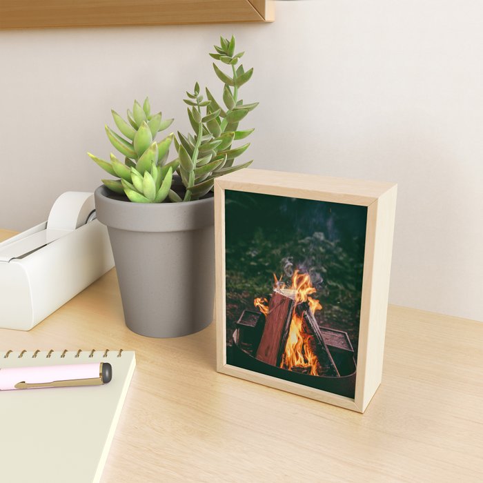 Fire Pit Mini Art Print Gallery Image 2