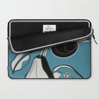 Line Art Pears 1 Laptop Sleeve Gallery Image 2