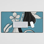Line Art Pears 1 Desk Mat Gallery Image 1