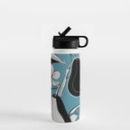 Line Art Pears 1 Water Bottle Gallery Image 1