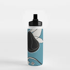 Line Art Pears 1 Water Bottle Gallery Image 2