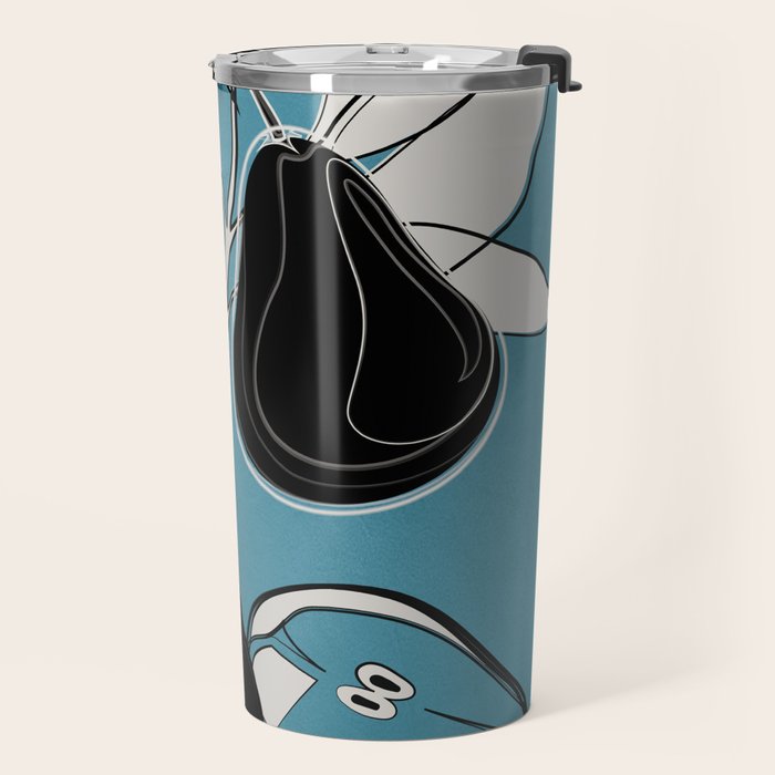 Line Art Pears 1 Travel Mug Gallery Image 2