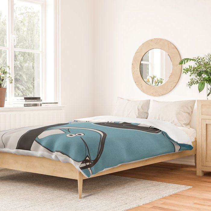 Line Art Pears 1 Duvet Cover Gallery Image 2