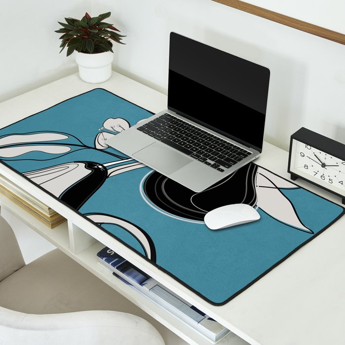 Line Art Pears 1 Desk Mat Gallery Image 2