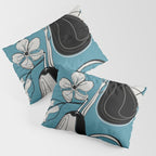 Line Art Pears 1 Pillow Sham Gallery Image 3