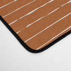 Lines (Rust) Desk Mat Gallery Image 4