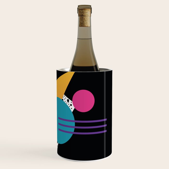 Memphis Pattern 35 / 80s - 90s Retro Wine Chiller Gallery Image 3