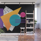Memphis Pattern 35 / 80s - 90s Retro Wall Mural Gallery Image 1