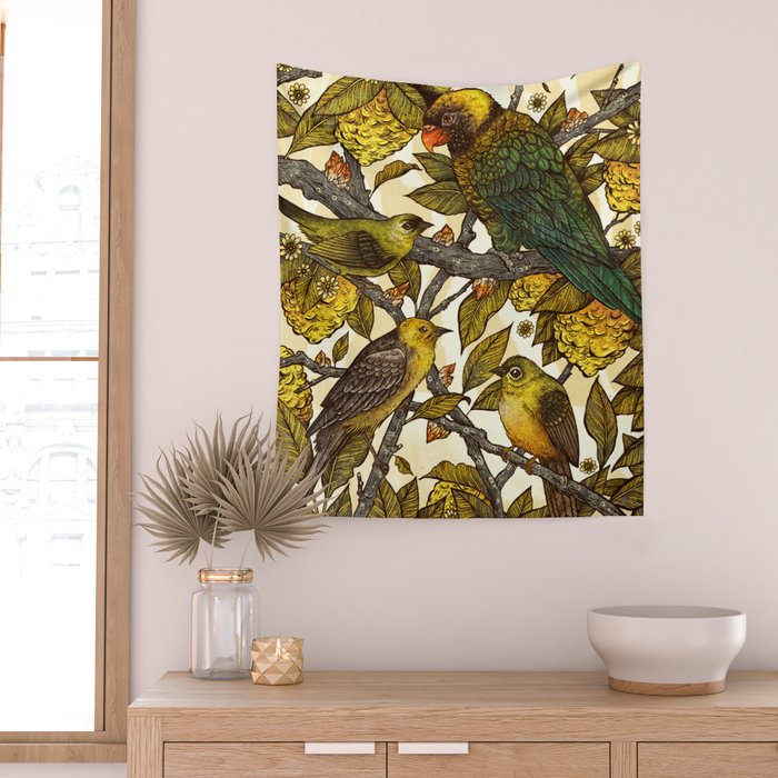 Citrine Wall Tapestry Gallery Image 2