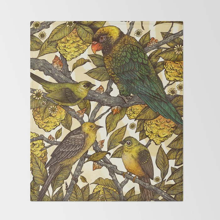 Citrine Throw Blanket Gallery Image 2