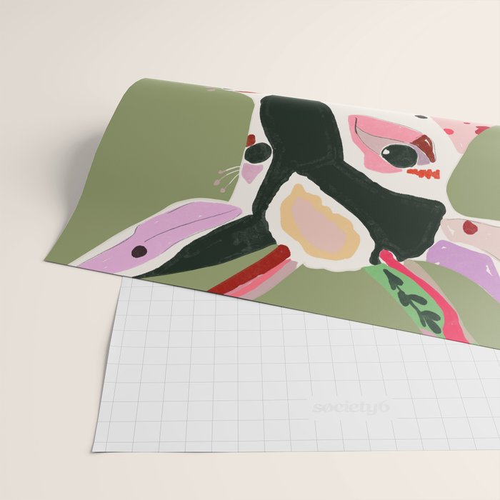 Enchanted Deer Wrapping Paper Gallery Image 2