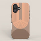 Abstraction_Balance_Round_Bohemian_Shape_Minimalism_001 iPhone Case Gallery Image 1