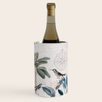 Tropical Birds Paradise Vintage Botanical Illustration Wine Chiller Gallery Image 1