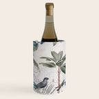 Tropical Birds Paradise Vintage Botanical Illustration Wine Chiller Gallery Image 2