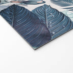 Tropical Birds Paradise Vintage Botanical Illustration Welcome Mat Gallery Image 2