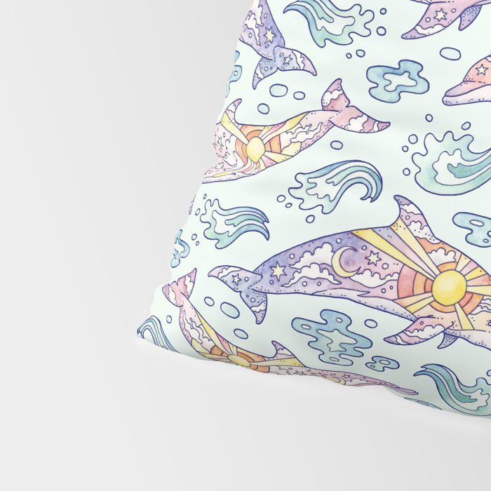 Daybreak Dolphins Pillow Sham Gallery Image 4