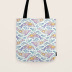 Daybreak Dolphins Tote Bag Gallery Image 1