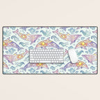 Daybreak Dolphins Desk Mat Gallery Image 1