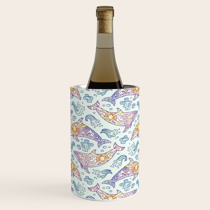 Daybreak Dolphins Wine Chiller Gallery Image 2