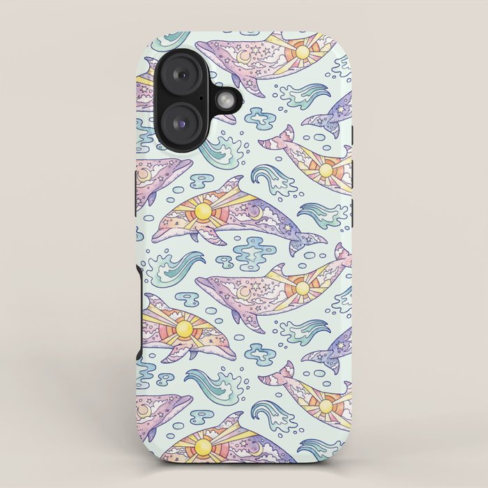 Daybreak Dolphins iPhone Case Gallery Image 1