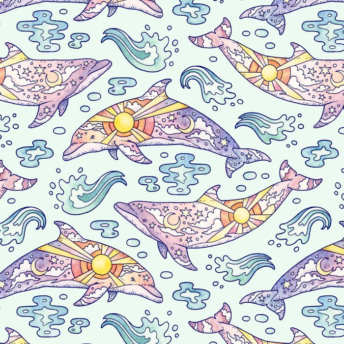 Daybreak Dolphins Coffee Mug Gallery Image 2