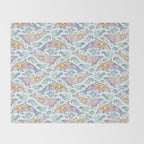 Daybreak Dolphins Throw Blanket Gallery Image 2