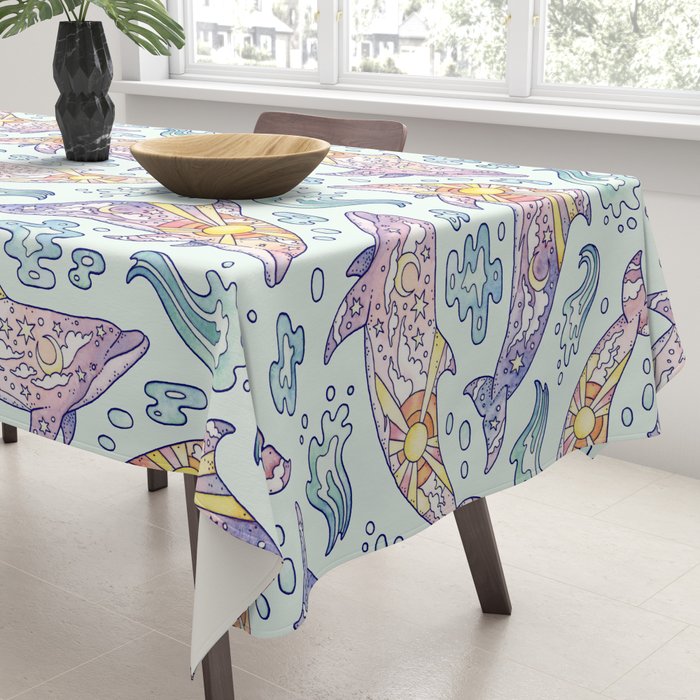 Daybreak Dolphins Tablecloth Gallery Image 3