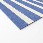 Beach Horizon Lines gold blue Welcome Mat Gallery Image 2