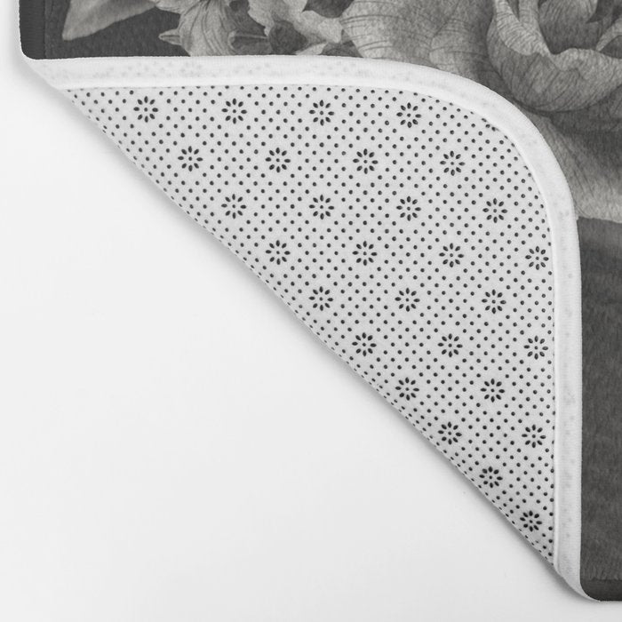 Lady with Birds(portrait) Bath Mat Gallery Image 2