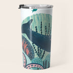 Happy Blue Whale Travel Mug Gallery Image 3
