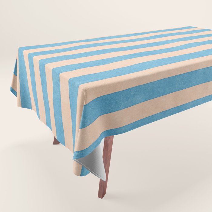 STRIPES 001 G - Lake Tablecloth Gallery Image 1