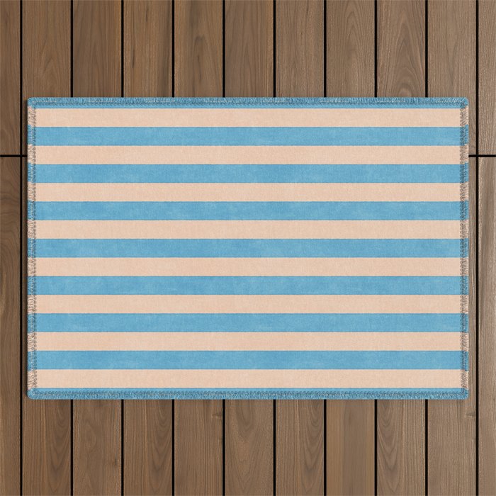 STRIPES 001 G - Lake Outdoor Rug Gallery Image 1