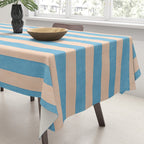 STRIPES 001 G - Lake Tablecloth Gallery Image 3