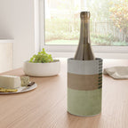 Black Green Brown Gray Bold Modern Artwork Wine Chiller Gallery Image 4