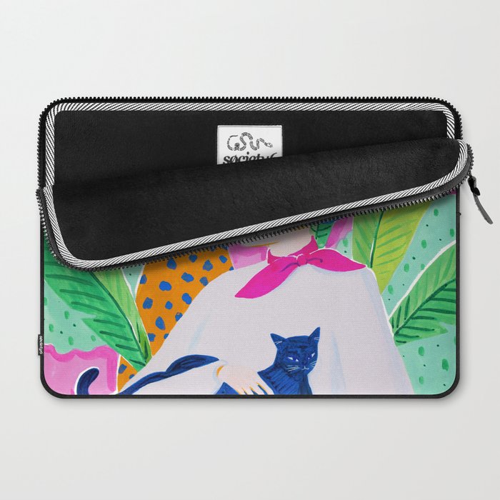 Cat Lady Laptop Sleeve Gallery Image 2
