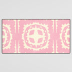 sayulita, pink Desk Mat Gallery Image 3