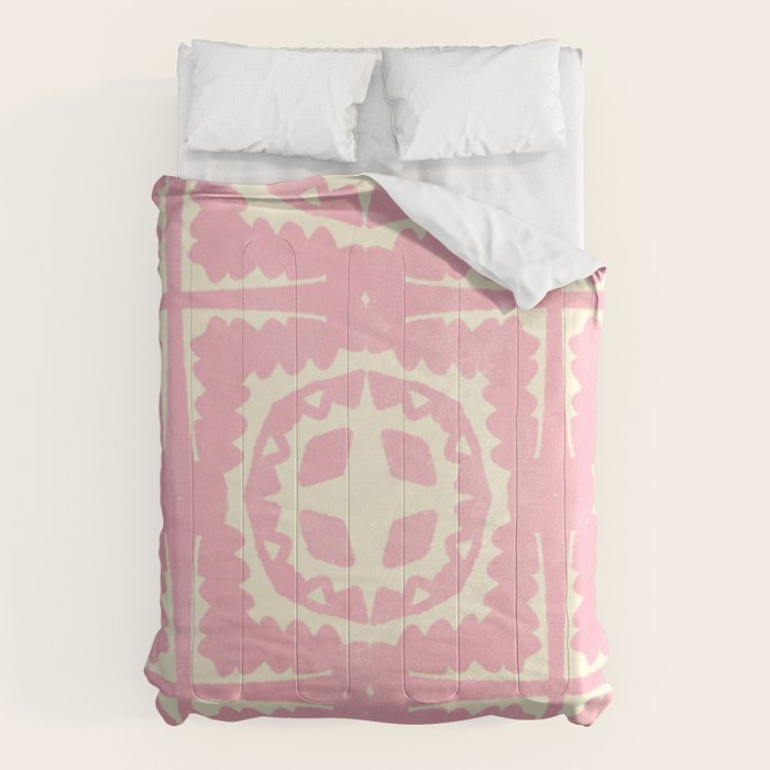 sayulita, pink Comforter Gallery Image 1