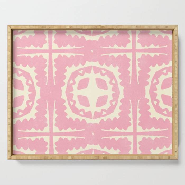 sayulita, pink Serving Tray Gallery Image 1