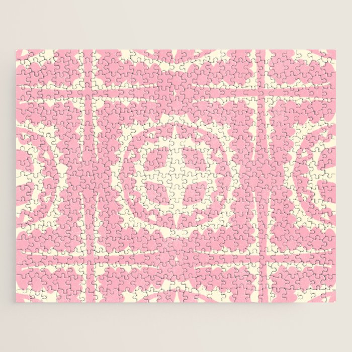 sayulita, pink Jigsaw Puzzle Gallery Image 1