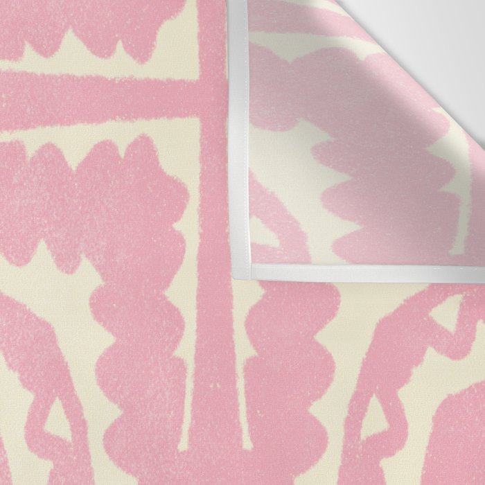 sayulita, pink Wall Tapestry Gallery Image 3