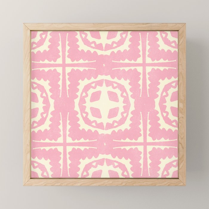 sayulita, pink Mini Art Print Gallery Image 1