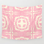 sayulita, pink Wall Tapestry Gallery Image 4