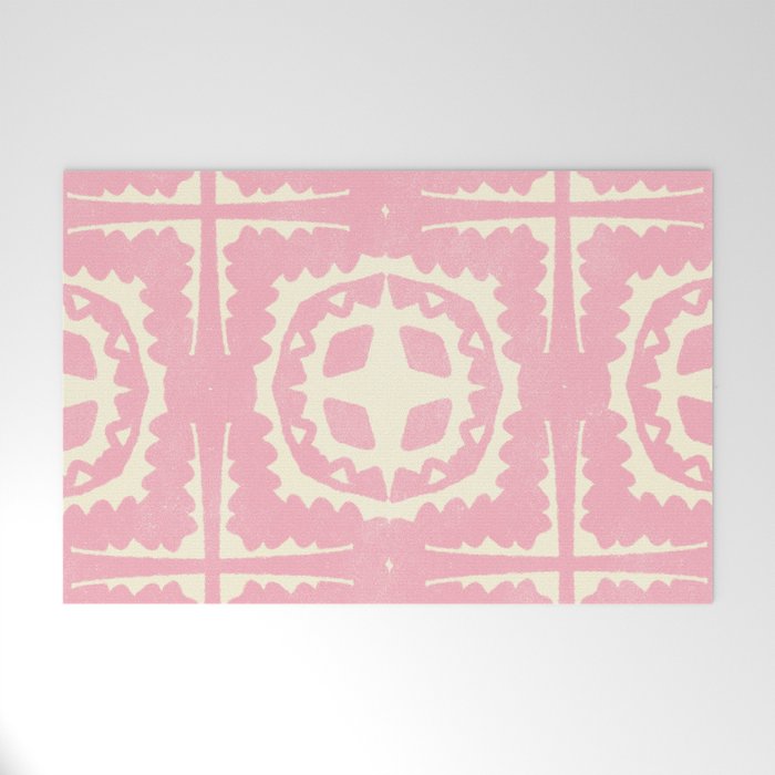 sayulita, pink Welcome Mat Gallery Image 1