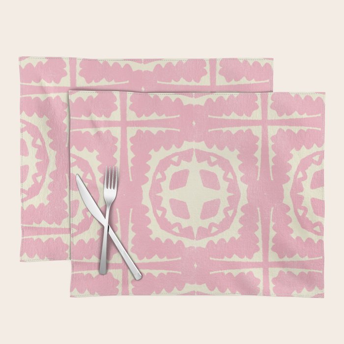 sayulita, pink Placemat Gallery Image 1
