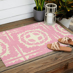 sayulita, pink Outdoor Rug Gallery Image 2
