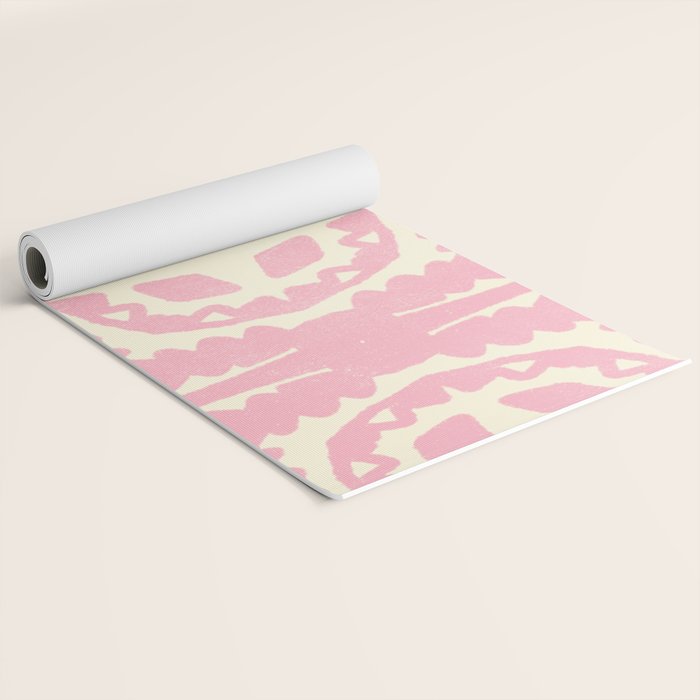 sayulita, pink Yoga Mat Gallery Image 2
