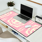 sayulita, pink Desk Mat Gallery Image 2