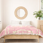 sayulita, pink Duvet Cover Gallery Image 3
