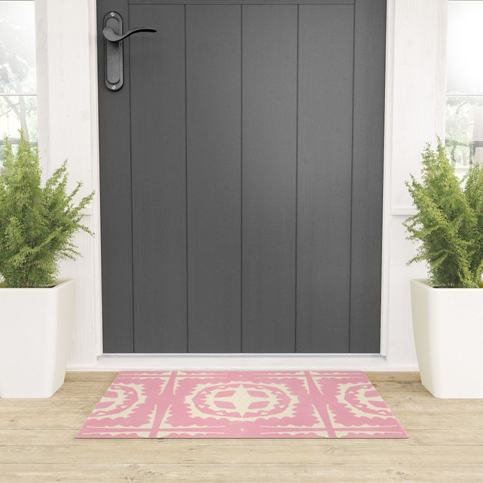 sayulita, pink Welcome Mat Gallery Image 3